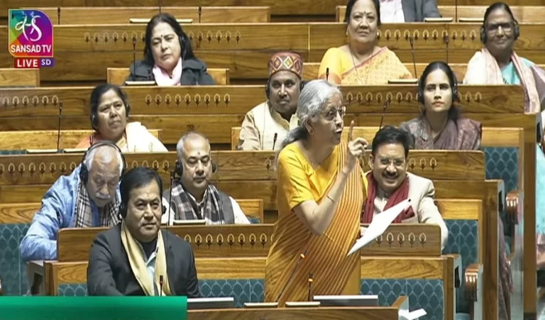 श्वेत पत्र पर बहस: निर्मला सीतारमण बोलीं- मोदी सरकार ने ‘राष्ट्र प्रथम’ रखकर संकट की स्थिति से देश को निकाला